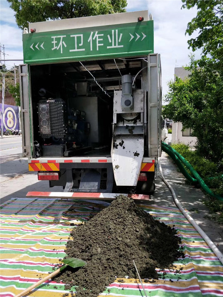 萨嘎淤泥干湿分离