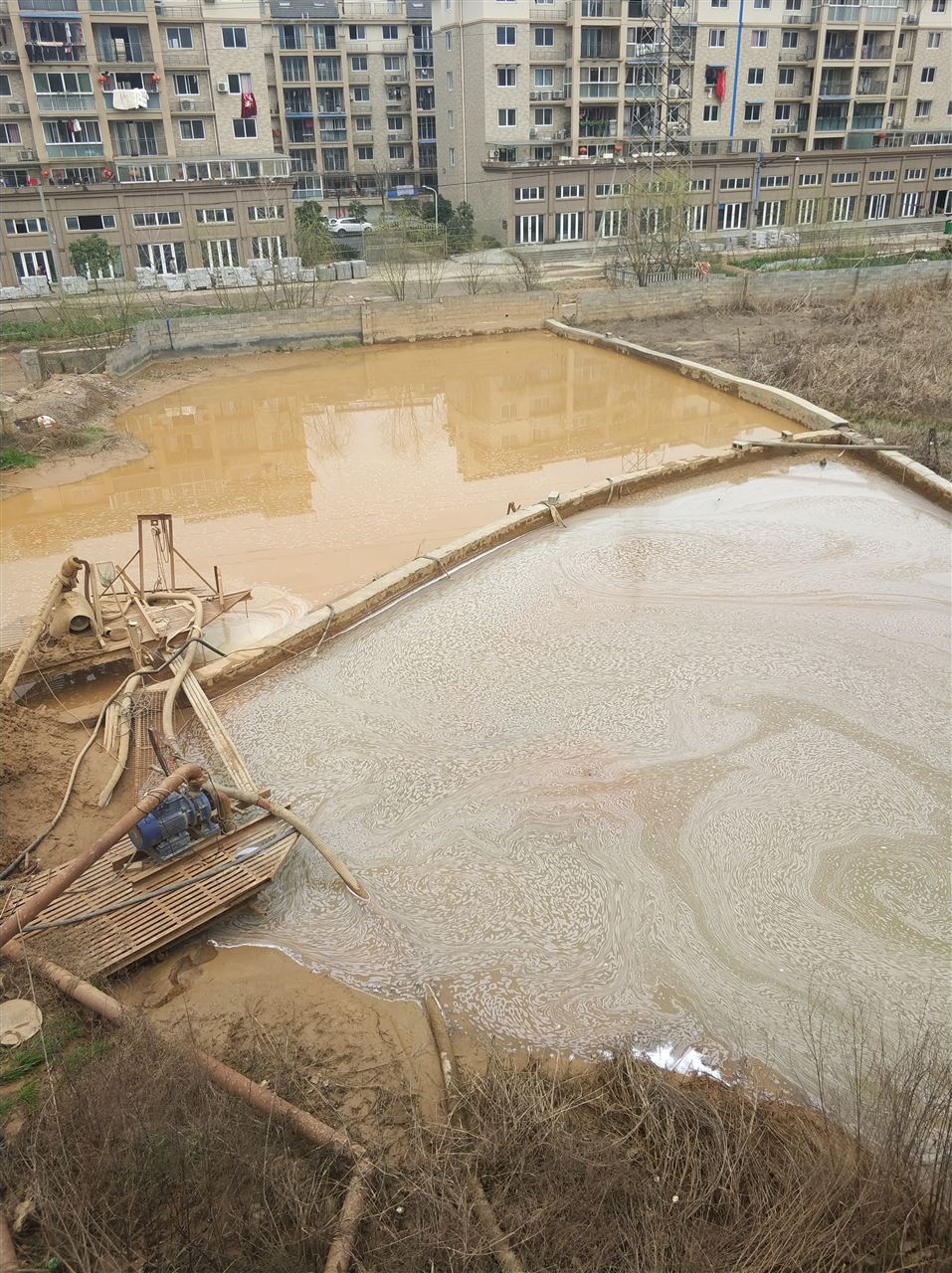 萨嘎沉淀池淤泥清理-厂区废水池淤泥清淤
